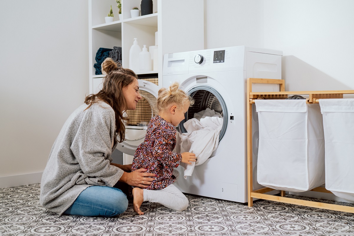 Aby pračka dobře prala, je potřeba se o ni dobře starat.